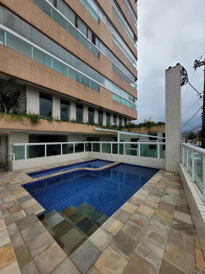 Apto Com Piscina E Churrasqueira Praia Grande  Exterior photo